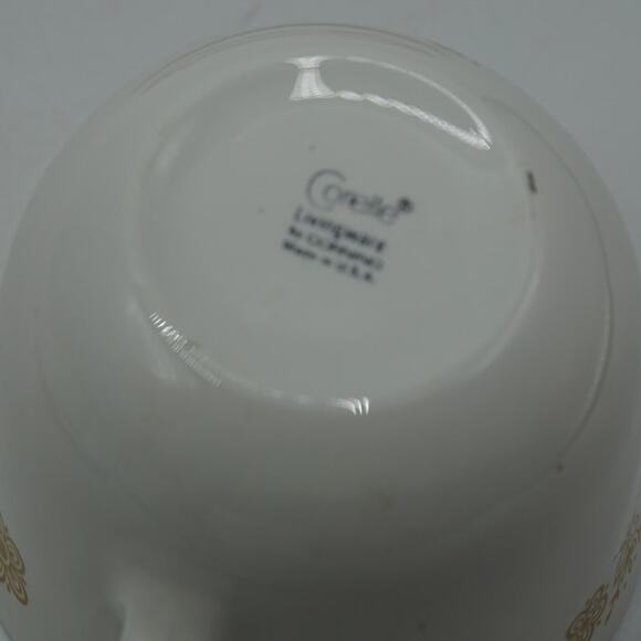 Set Of 2 Corelle Corning Butterfly Gold C Handle Teacups & Saucers - Picture 6 of 6